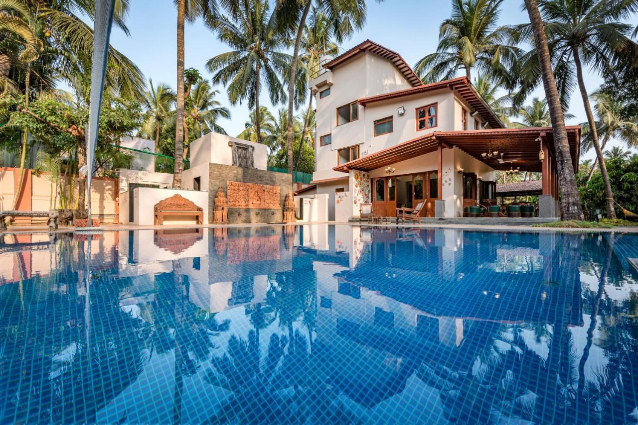 Saffronstays Casa Del Palms, Alibaug - Luxury Pool Villa With Chic Interiors, Alfresco Dining And Island Bar Alībāg Exterior foto