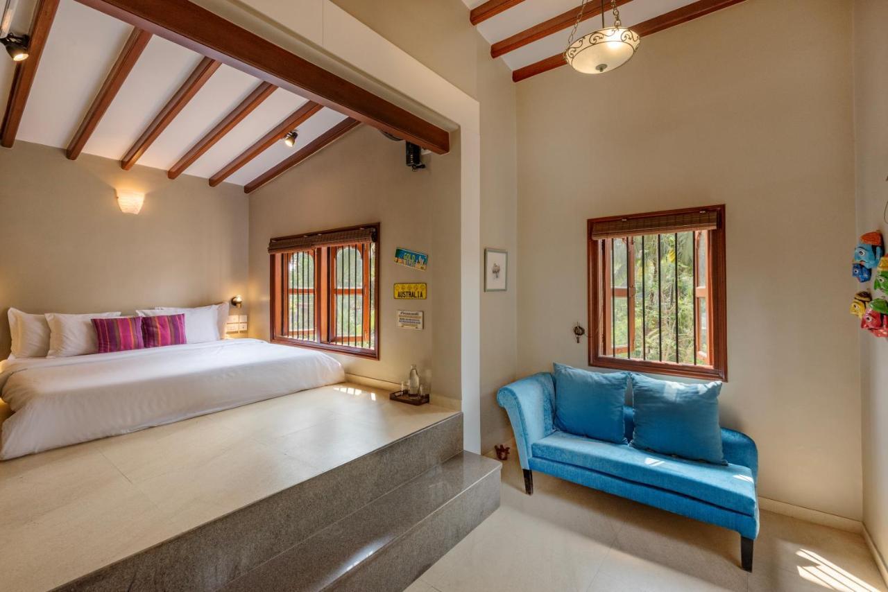 Saffronstays Casa Del Palms, Alibaug - Luxury Pool Villa With Chic Interiors, Alfresco Dining And Island Bar Alībāg Exterior foto