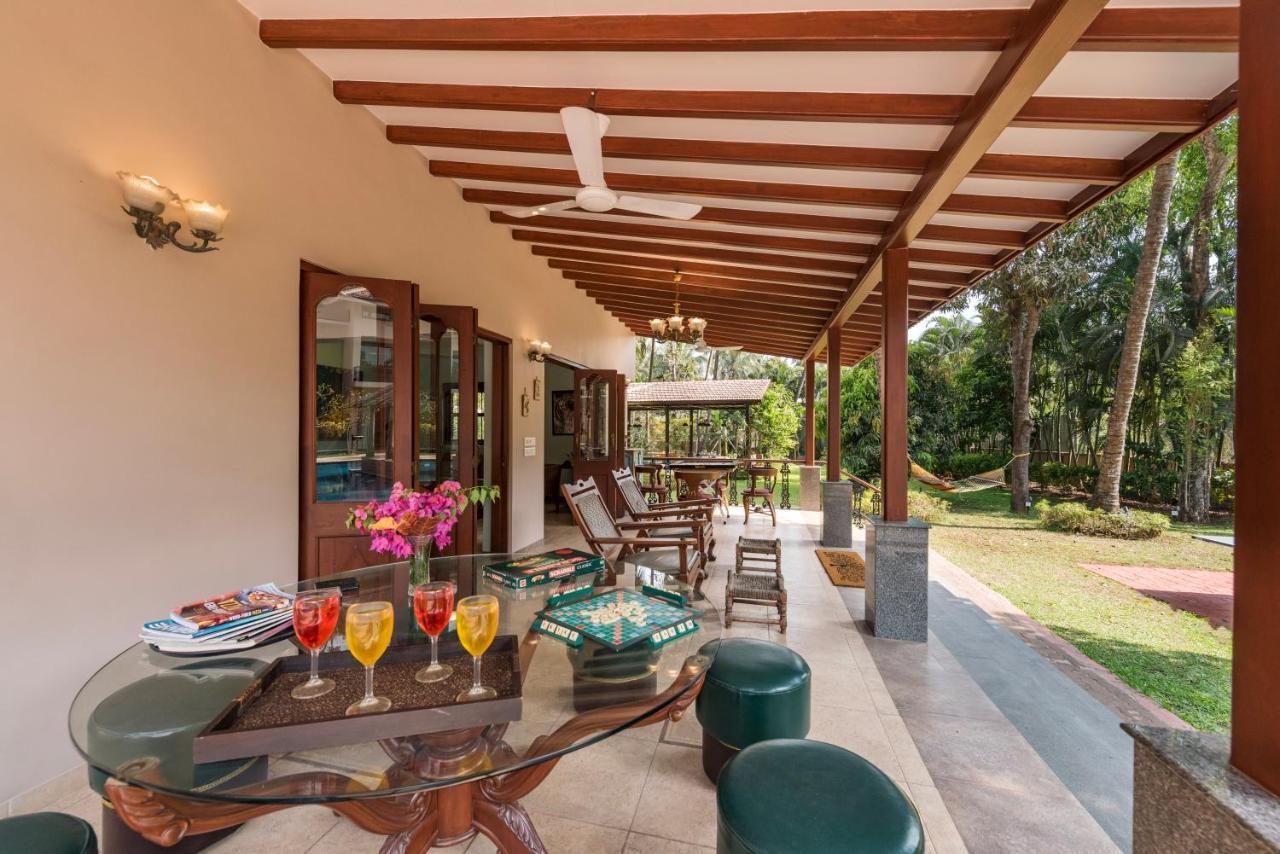 Saffronstays Casa Del Palms, Alibaug - Luxury Pool Villa With Chic Interiors, Alfresco Dining And Island Bar Alībāg Exterior foto